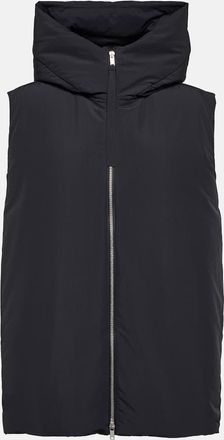 Jil Sander Oversized hooded down vest