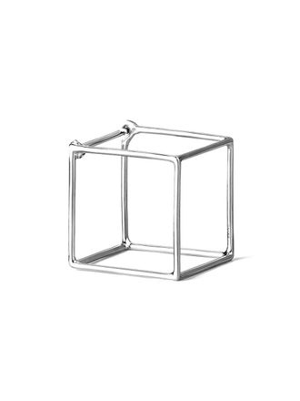 Shihara Orecchino cubico - Effetto metallizzato