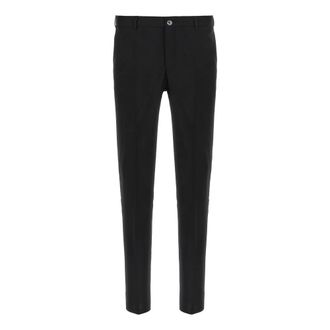 Pal Zileri Broeken, Heren, Zwart, XL, Wol, Linea Cerimonia Wollen Broek