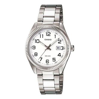 Casio Stainless Steel Strap White Analog LTP-1302D-7BV