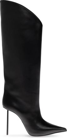Le Silla Futura Boot - Dames - Laarzen met Hak - Zwart - 38 EU - Leer - Schoenen