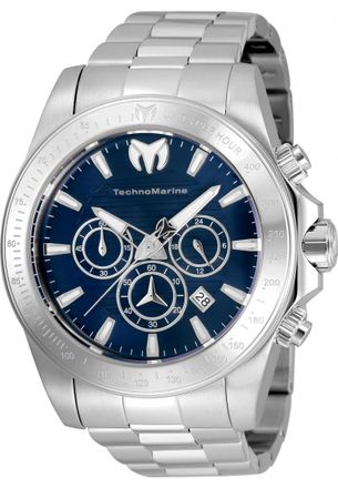 Technomarine TM-220123 Mens Manta Watch - Silver - One Size