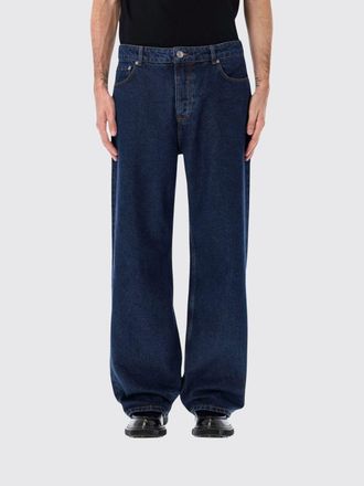 Ami Jeans wide-leg Ami Paris in denim