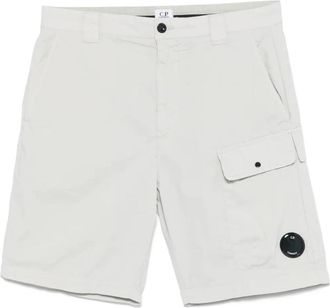 C.P. Company Cargo Bermuda Shorts voor Mannen - Heren - Korte Broeken - Wit - XL - Korte Broeken
