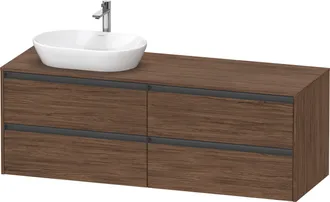 Duravit Duravit - Ketho.2 B&acirc;ti-support Pour Lavabo, D&eacute;coupe De La Vasque &Agrave;