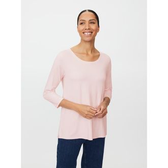 Masai MaCecille 3/4 Sleeve T-Shirt in Primrose at Nordstrom, Size Xx-Large