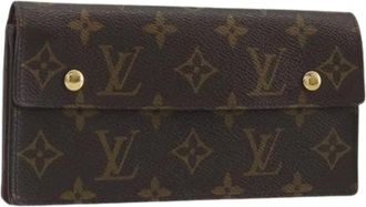 Louis Vuitton Pre-owned Vintage Monogram Long Wallet - - Pre-owned - Donna - Marrone - ONE SIZE