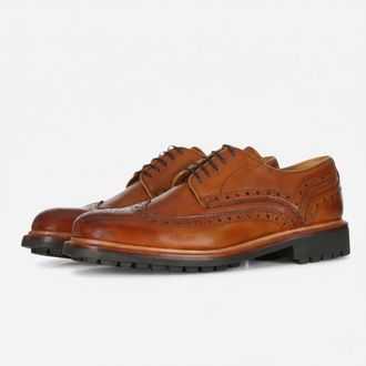 Oliver Sweeney Mens Durness Dark Tan - Size UK 8