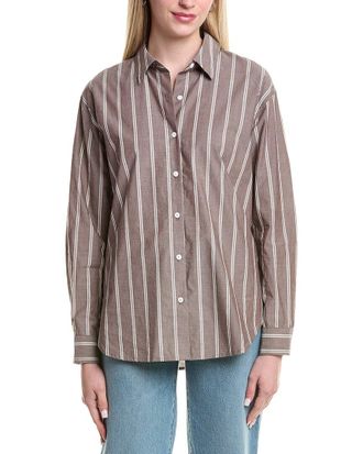 Z Supply Z Supply Seaport Striped Poplin Shirt