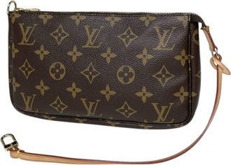 Louis Vuitton Brown Monogram Pochette (Pre-Owned)