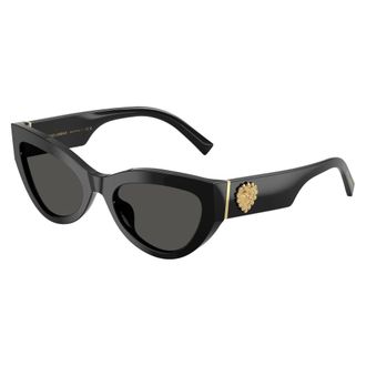 Dolce & Gabbana Sunglasses, female, Black, Size: 55 MM Dg4536 Sunglasses