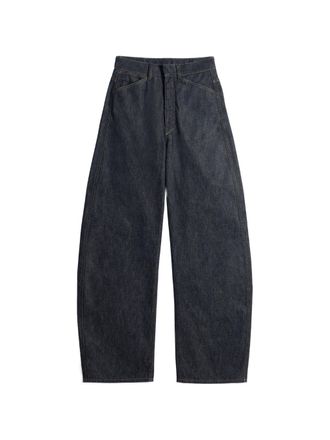 Christophe Lemaire Pantaloni curvi a vita alta Lemaire