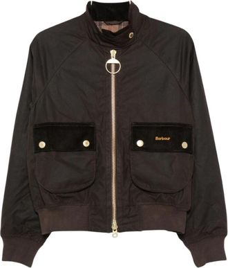 Barbour Lwx 1574 Jas - Dames - Zomerjassen - Bruin - M - Nylon - Jassen