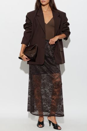 Gestuz Lace Skirt Gzleala, Womens, Brown