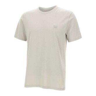 HUGO BOSS Hugo, T-Shirts, male, Beige, Size: 2XL Tales T-shirt