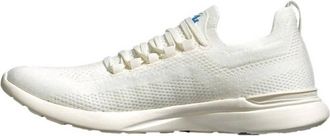 Athletic Propulsion Labs Womens Techloom Breeze Shoes In Ivory/coastal Blue