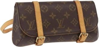 Louis Vuitton Pre-owned Clutches, female, Brown, Size: ONE SIZE Pre-owned Monogram Canvas Waist Bag