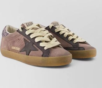 Golden Goose leather low-top sneakers