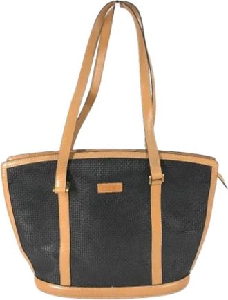 Bally Pre-owned Leather totes - Dames - Vintage Shopper - Zwart - ONE Size - Vintage