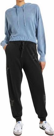 Brodie Ida Hot Fix Star Pull-On Jogger In Black