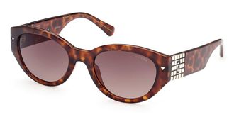 Guess GU8241 53F Womens Sunglasses Tortoiseshell Size 55