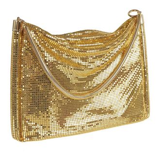 Paco Rabanne Shoulder Bags, female, Yellow, ONE SIZE, Pixel Tube Shoulder Bag