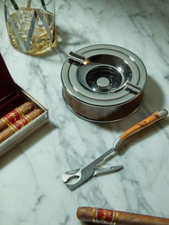 Lorenzi Milano Ebony Ashtray