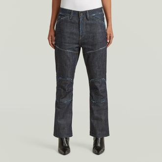 G-Star RR 5620 Biker Kick Cropped Jeans - Donkerblauw - Dames