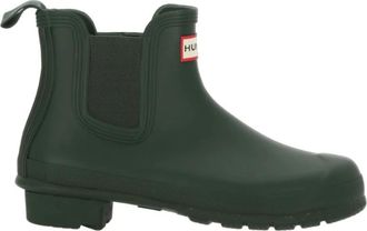 Hunter Stijlvolle Regenlaarzen - Dames - Regenlaarzen - Groen - 36 EU - Schoenen