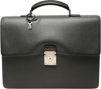 Louis Vuitton Pre-owned Robusto 1 Briefcase - Heren - Vintage Handtas - Zwart - ONE Size - Leer - Vintage