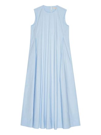 Remain sleeveless maxi dress - women - Elastane/Organic Cotton - 34 - Blue