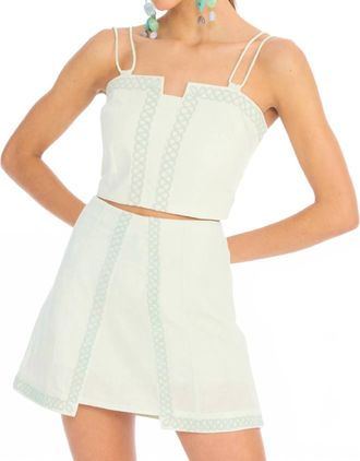 Allison New York Colette Tank In Mint