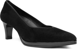 Ara Amaryllis Leather Pump in Black at Nordstrom, Size 10.5