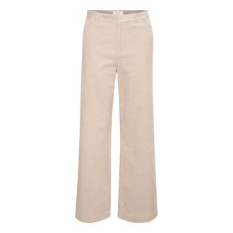 Part Two Wide Trousers, female, Beige, Size: 2XL Pale Straight-Leg Pants Perfectly Pale