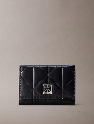 Calvin Klein Cartera Acolchada Con Cremallera