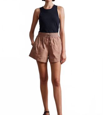 Apiece Apart Trail Short In Deep Khaki