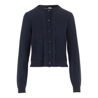 The Garment Truien & Vesten, Dames, Blauw, XS, Wol, Wol Cardigan