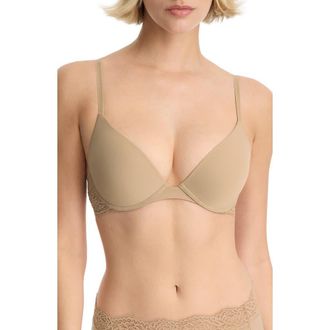 Skarlett Blue Divine Multi-way Plunge Push-up Bra in Black at Nordstrom, Size 36Ddd