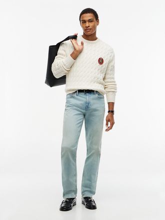 Tommy Hilfiger Mens Straight Jean - Light Wash Denim - 29W x 30L