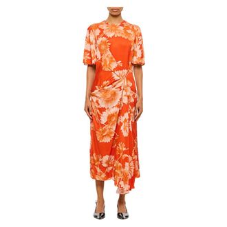 Erdem Midi Dresses, female, Orange, XS, Maxi Dresses