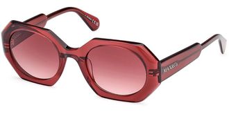Max & Co. MO0115 69T Womens Sunglasses Burgundy Size 51