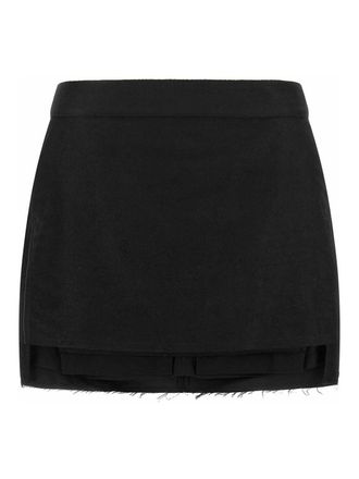 Rick Owens fog cutoff skirt