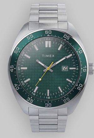 Timex Weston 3-Hand Case And Bracelet Uhr gr&uuml;n