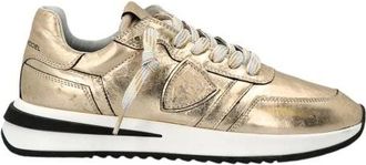 Philippe Model Gold Tropez 2.1 Low Top Sneakers - Dames - Sneakers - Geel - 37 EU - Leer - Schoenen