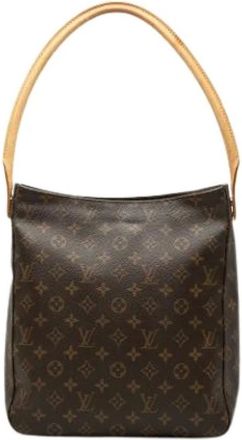 Louis Vuitton Pre-owned Shoulder Bags, female, Brown, Size: ONE SIZE Pre-owned The Looping GM