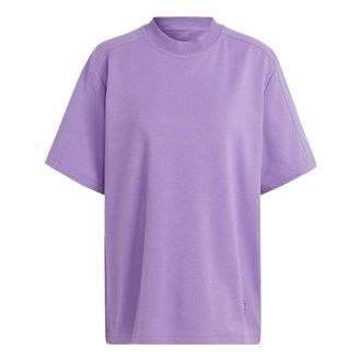 adidas (WMNS) adidas by Stella McCartney Logo Tee Purple IA1514