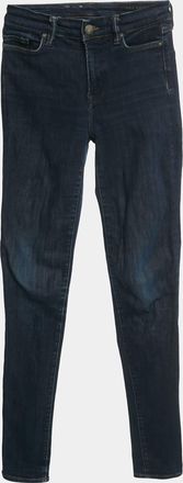 AllSaints Navy Blue Denim Skinny Grace Jeans S/waist