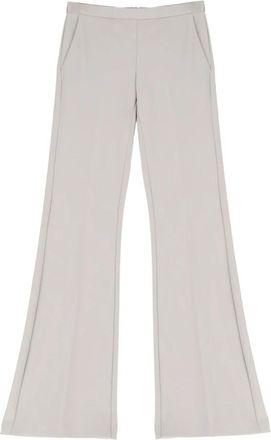 Imperial Pantalone a Zampa - Dames - Wijde Broeken - Wit - 2XL - Polyester - Broeken