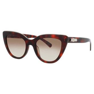Longchamp Ladies Brown Rectangular Sunglasses LO686S518