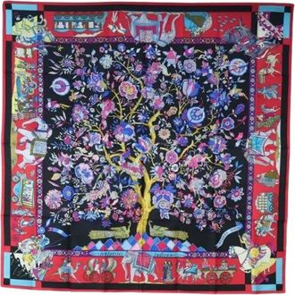 Herm&egrave;s Pre-owned Scarf - Dames - Vintage Accessoires - Veelkleurig - ONE Size - Vintage